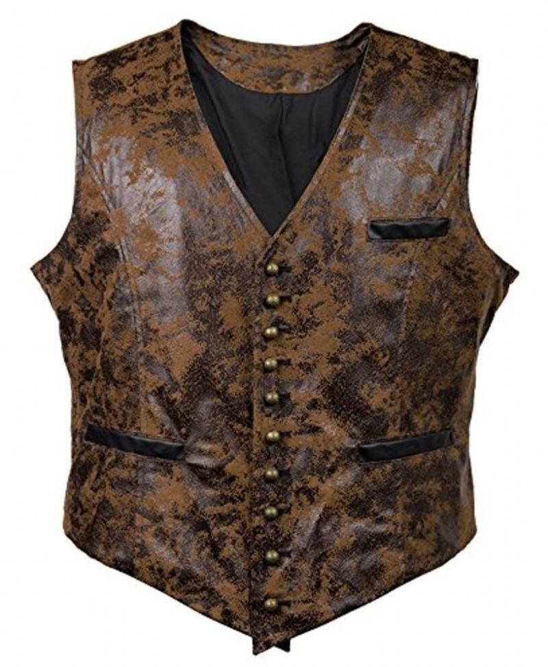 Enkeltradet Ruskindsvest Trendy Vest