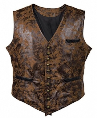 Enkeltradet Ruskindsvest Trendy Vest