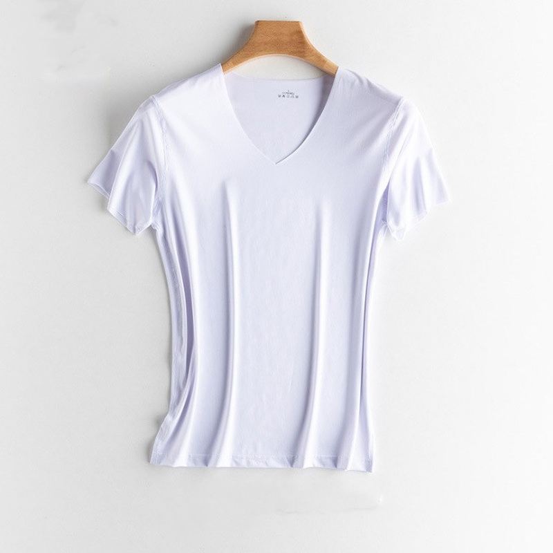 Ice Silk Seamless T-shirt Kortærmet Herre