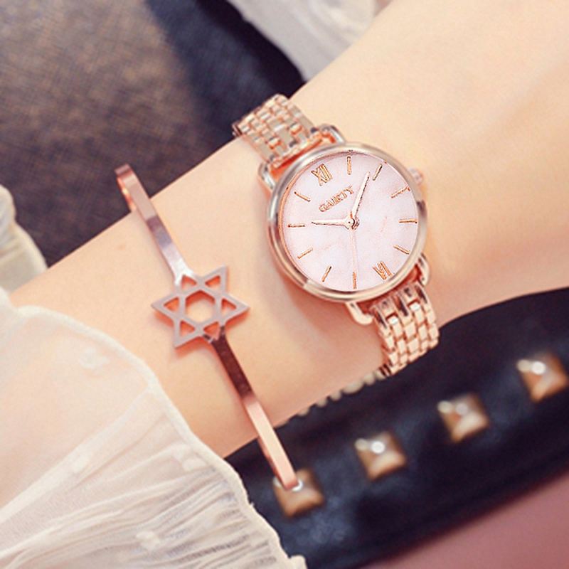 Elegant Design Dame Armbåndsur Casual Style Dame Ur Quartz Watch