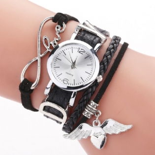 Kærlighedskjole Dame Armbåndsur Retro Style Quartz Ure