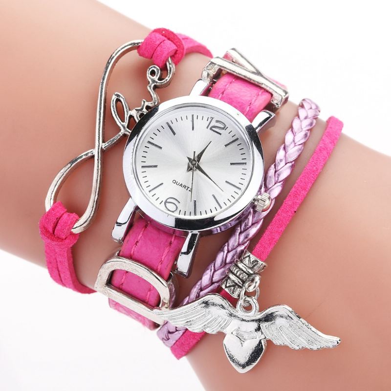 Kærlighedskjole Dame Armbåndsur Retro Style Quartz Ure