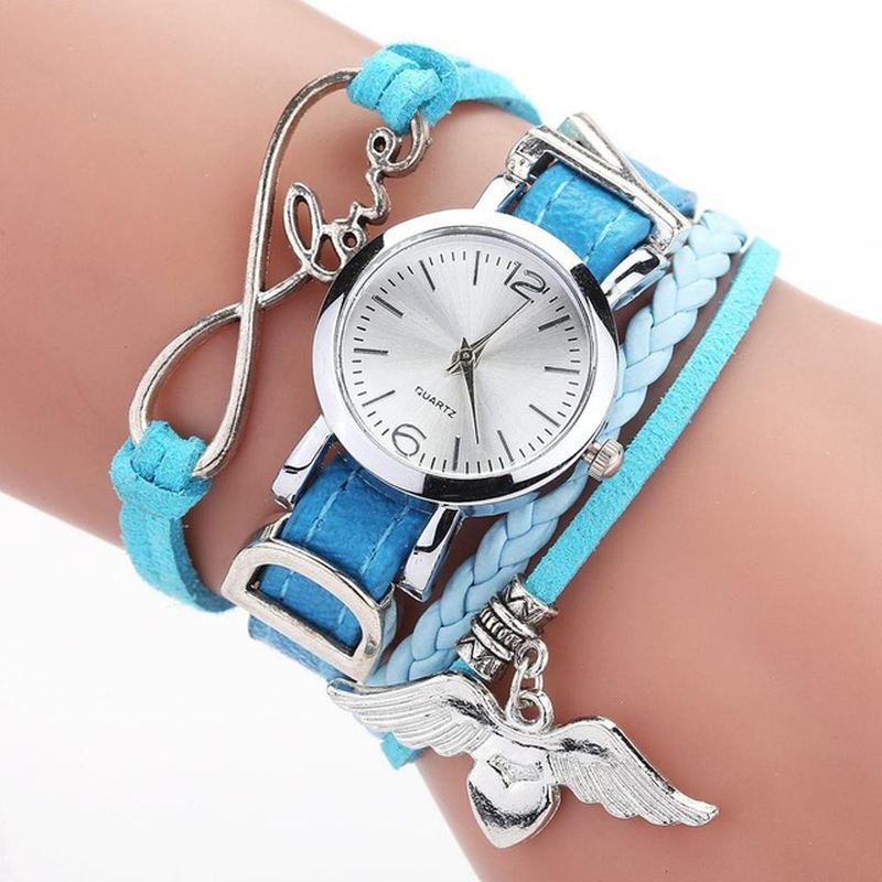 Kærlighedskjole Dame Armbåndsur Retro Style Quartz Ure