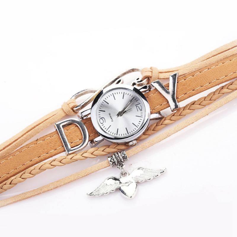 Kærlighedskjole Dame Armbåndsur Retro Style Quartz Ure