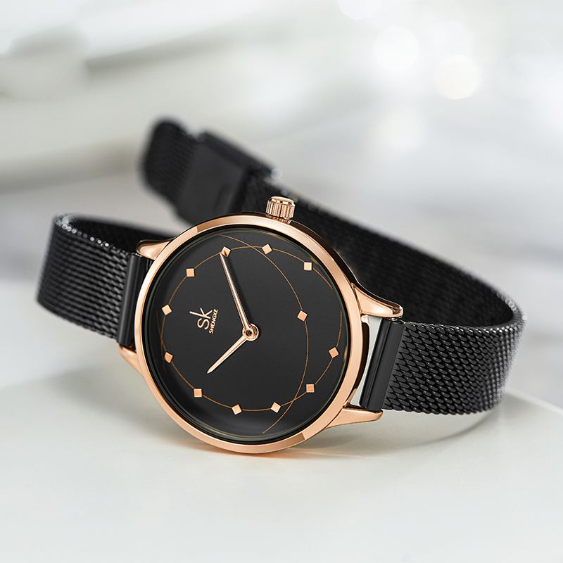 Kvinder Metal Strap Luksus Stil Vandtæt Dame Kjole Kvinder Quartz Watch