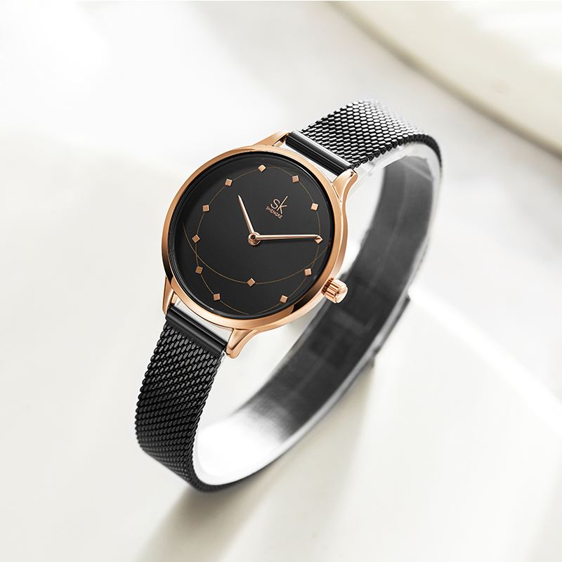 Kvinder Metal Strap Luksus Stil Vandtæt Dame Kjole Kvinder Quartz Watch