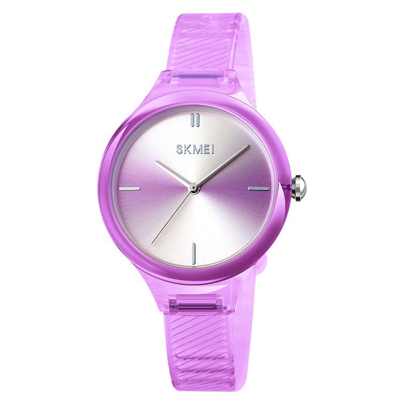 Mode Dameur Farverigt Transparent Vandtæt Lady Quartz Watch