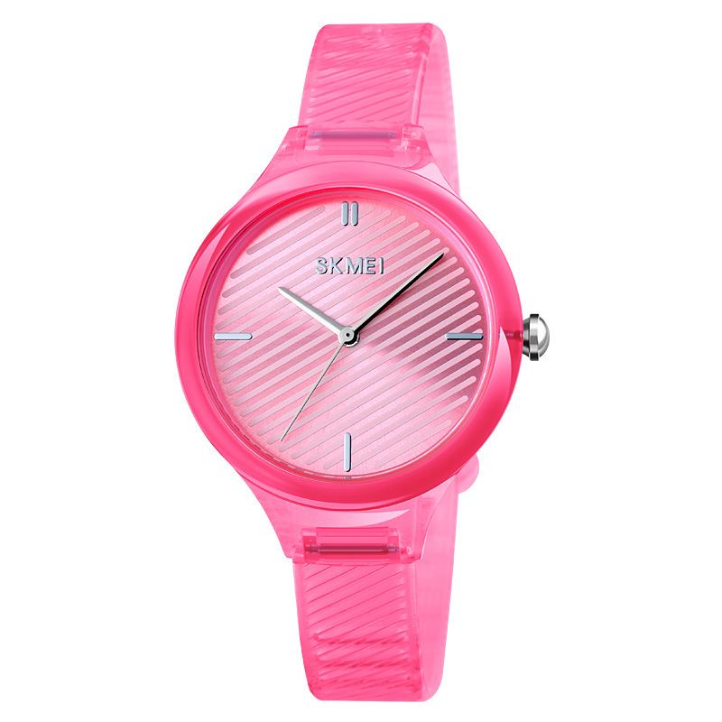 Mode Dameur Farverigt Transparent Vandtæt Lady Quartz Watch