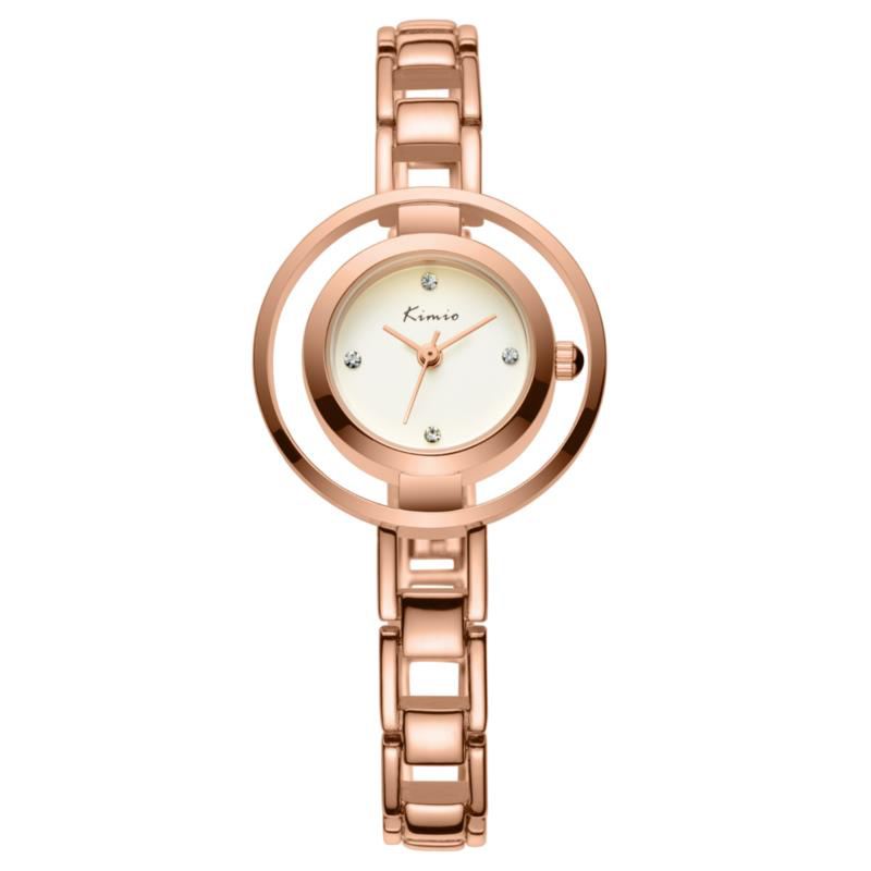 Mode Kvarts Quartz Watch Simple Dame Dress Watch