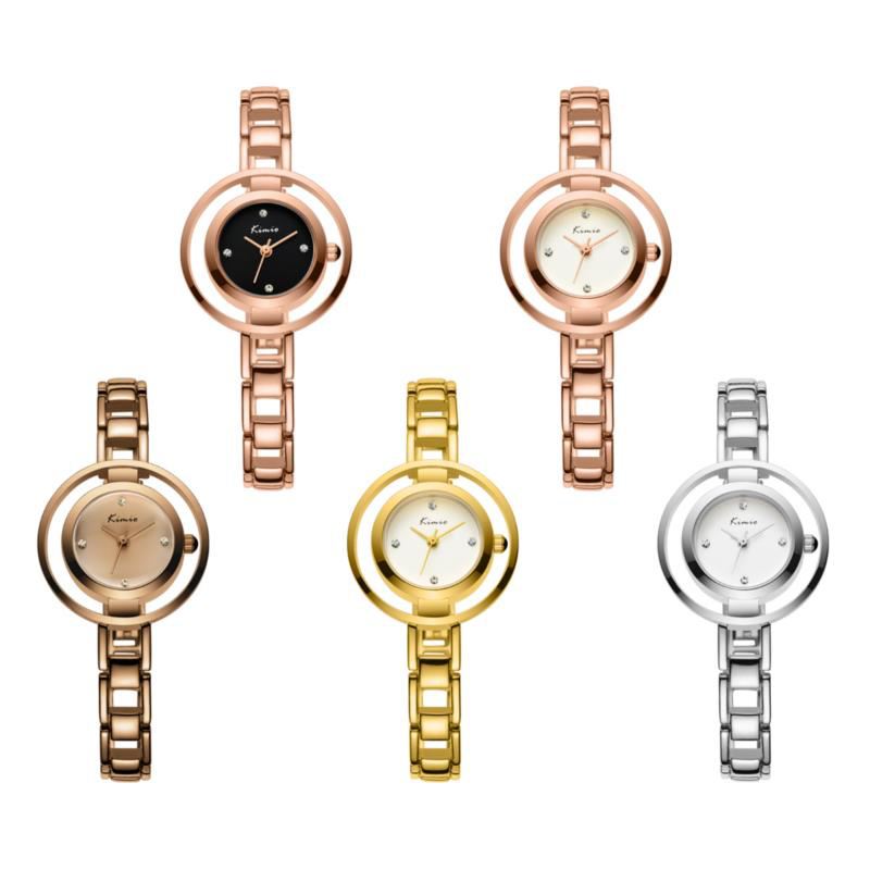 Mode Kvarts Quartz Watch Simple Dame Dress Watch