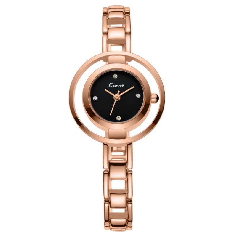 Mode Kvarts Quartz Watch Simple Dame Dress Watch