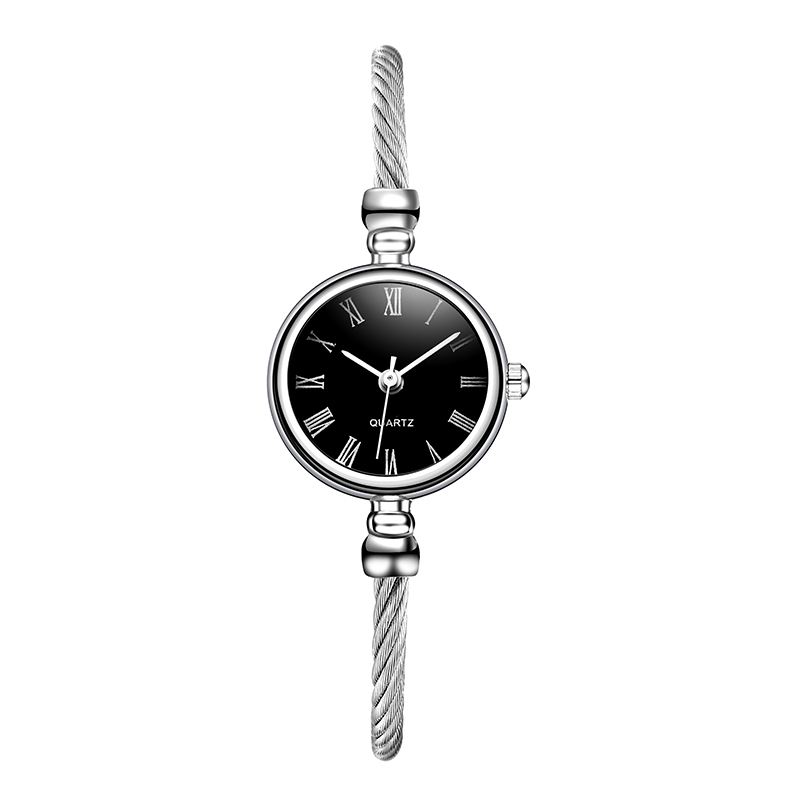 Mode Simple Trendy Romertal Dial Fuld Kvinder Armbånd Quartz Watch