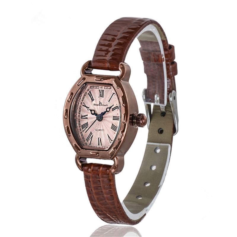 Rektangelskive Dame Armbåndsur Mode Casual Dame Quartz Watch