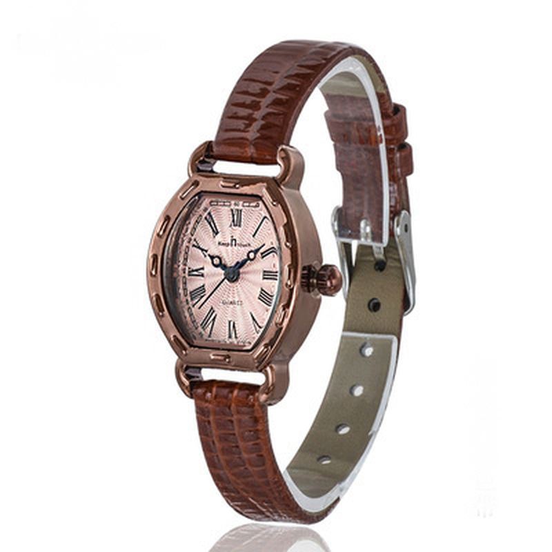 Rektangelskive Dame Armbåndsur Mode Casual Dame Quartz Watch