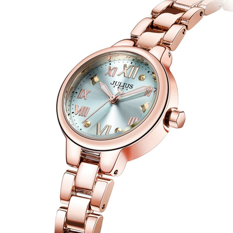 Simple Case Mode Girls Studerende Quartz Armbåndsur