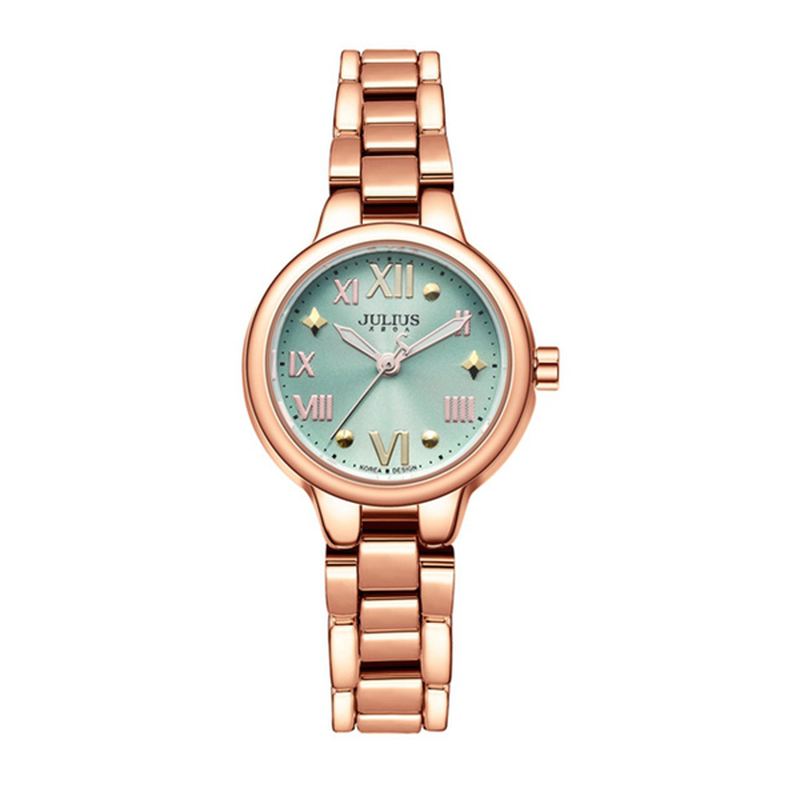 Simple Case Mode Girls Studerende Quartz Armbåndsur