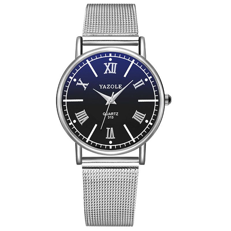 Urban Mode Kvinder Watch 3atm Vandtæt Rustfrit Stål Mesh Strap Luksus Stil Lady Quartz Watch