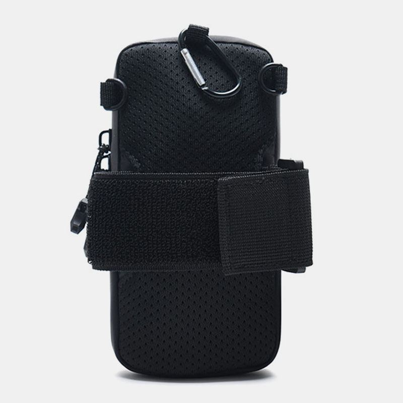 Mænd Casual Vandtæt Dacron Air Permeabilitet 6.6 Tommer Telefontaske Taljetaske Crossbody-taske Skuldertaske