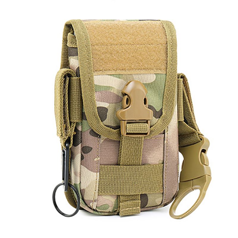 Mænd Mini Taljetaske Telefontaske Kortholder Tactical Bag Outdoor Bag