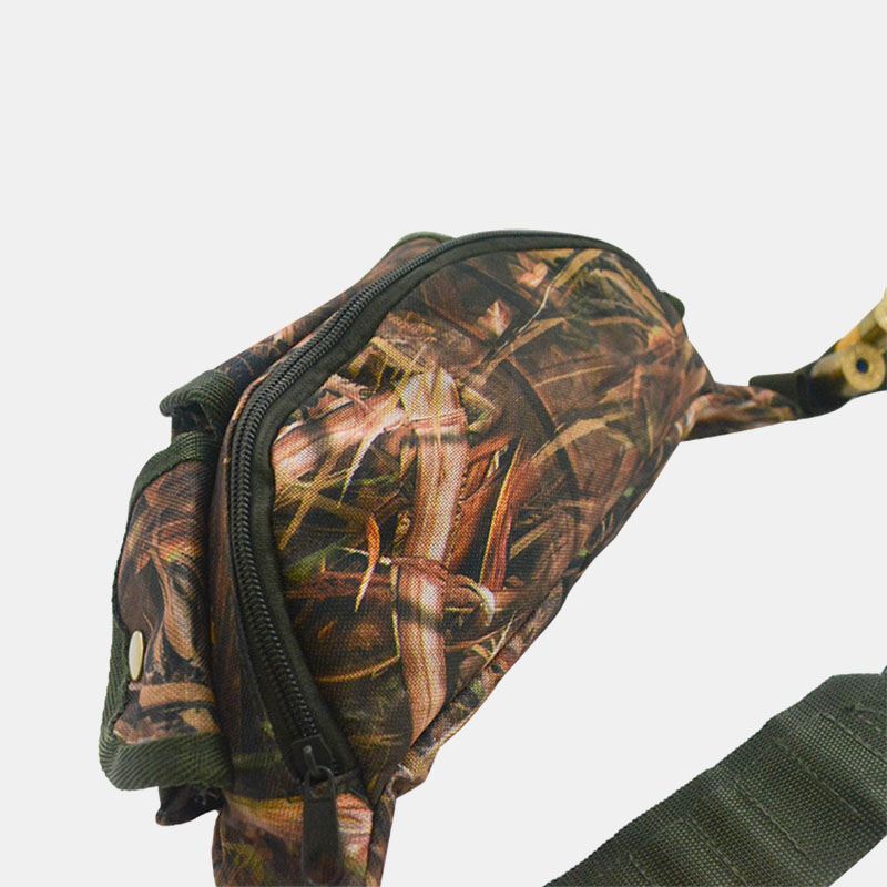 Mænd Oxford Camouflages Multifunktion Udendørs Jagt Taljetaske Justerbar Tactical Bag