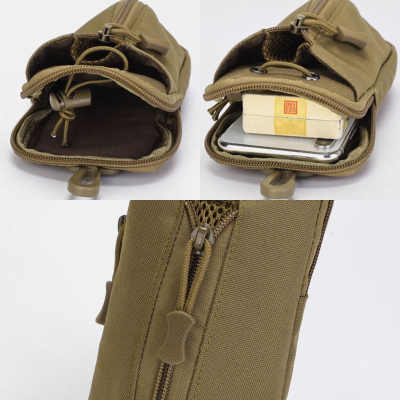 Mænd Vandflaske Taske Outdoor Sports Bag Tactical Bag Taljetaske Fanny Pack