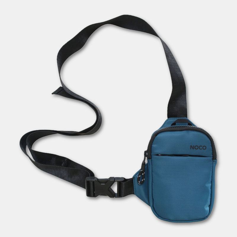 Mænd Mode Simple Nylon Slidfast Åndbar Brysttaske Crossbody Bag