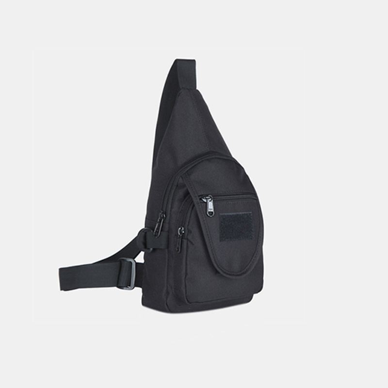 Mænd Oxford Vandtæt Multi-pocket Tactical Sling Crossbody Bag Brysttaske Sling Bag