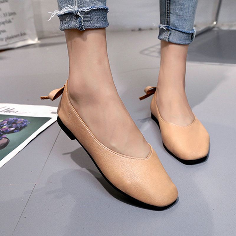 Damesko Bowknot Soft Casual Flats