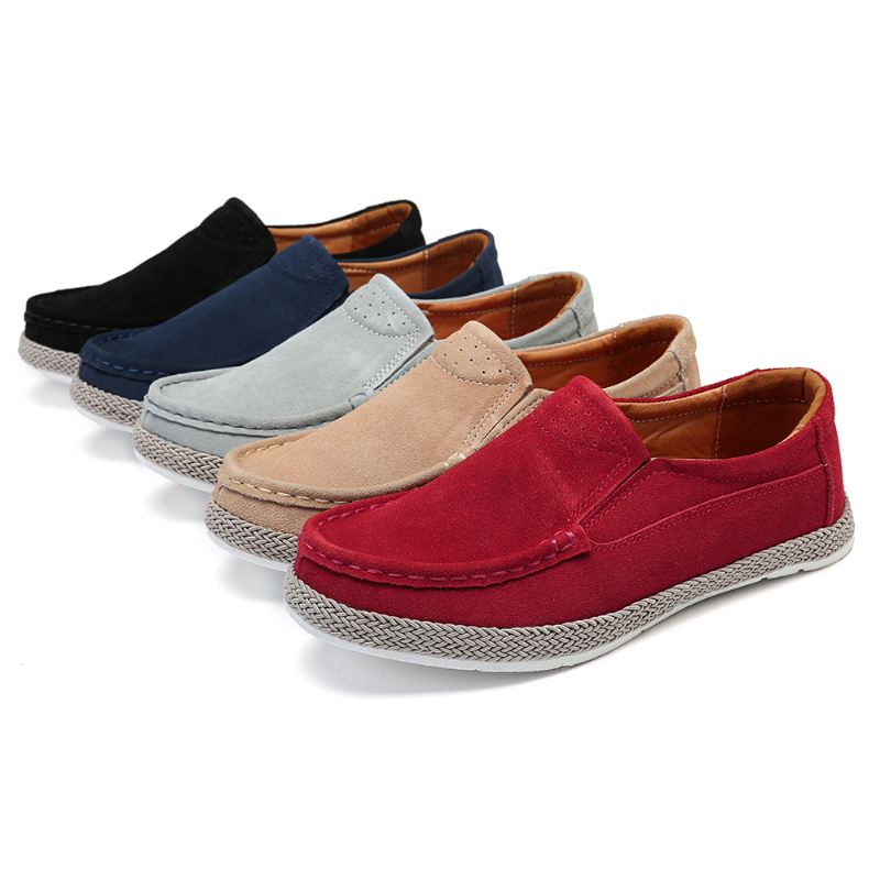 Kvinder Bærbar Ensfarvet Casual Slip On Flats