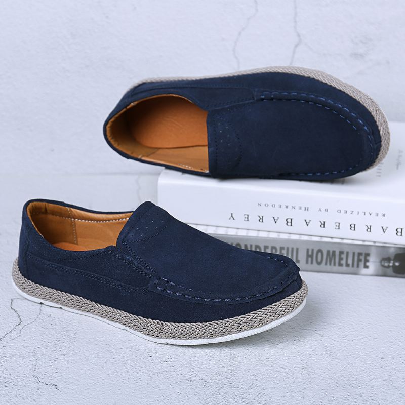 Kvinder Bærbar Ensfarvet Casual Slip On Flats