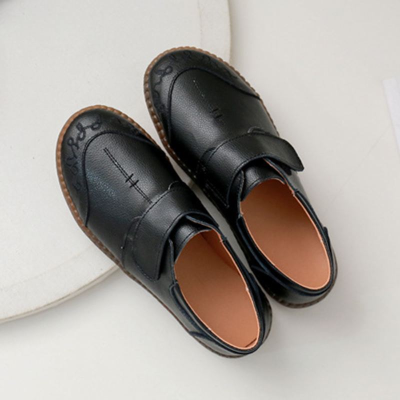 Kvinder Brief Koskind Læder Blød Sole Non Slip Flats Casual Sko