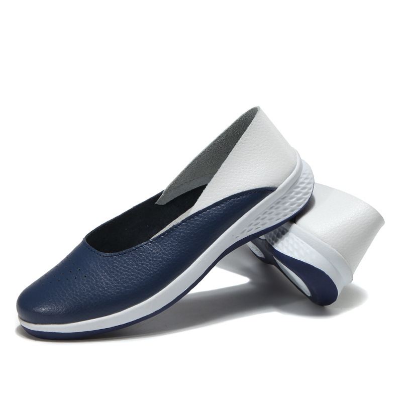 Kvinder Casual Bløde Syninger Slip On Flats Loafers