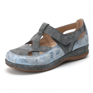 Kvinder Casual Cross Strap Hollow Out Komfortable Flats