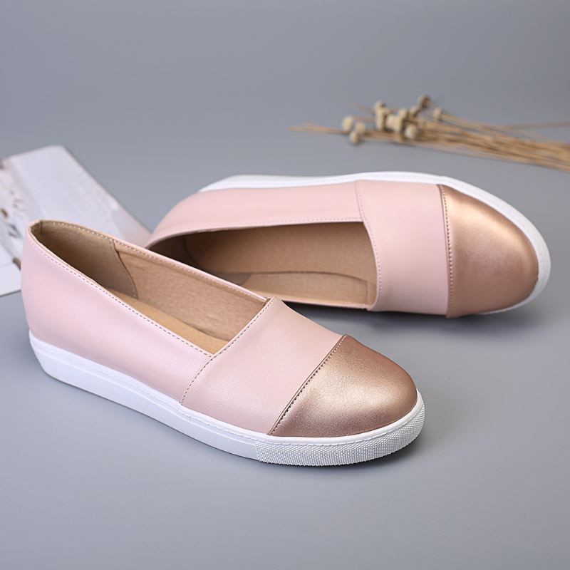 Kvinder Casual Pure Color Syning Flats