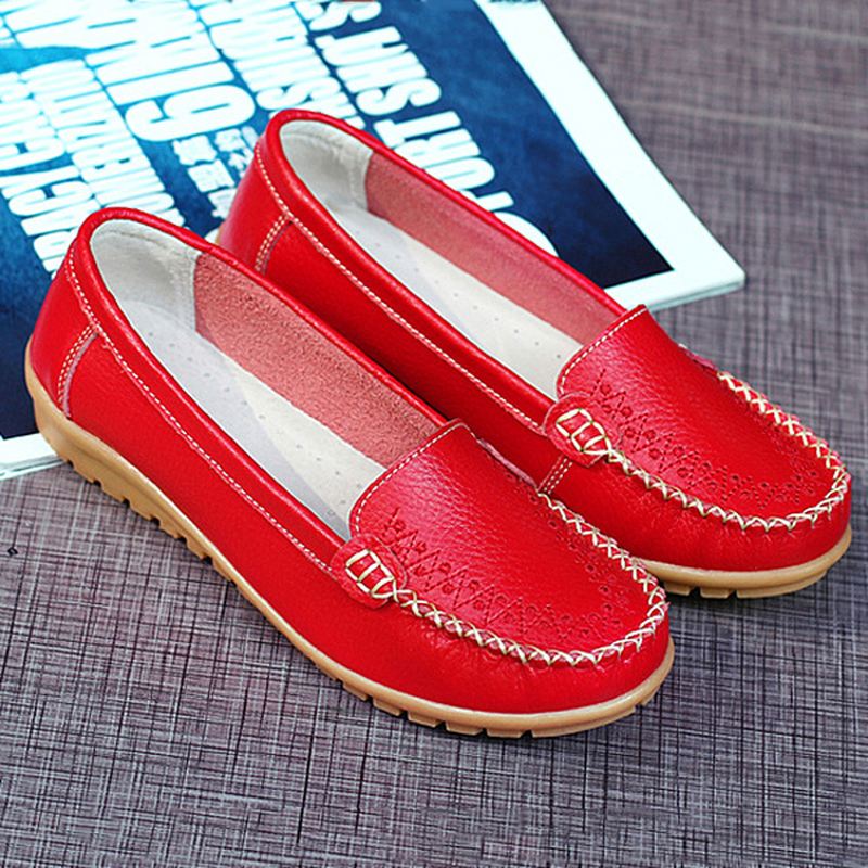 Kvinder Flade Sko Casual Slip On Outdoor Loafers