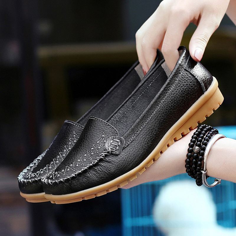 Kvinder Flade Sko Casual Slip On Outdoor Loafers