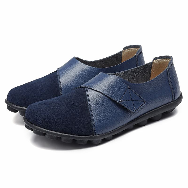 Kvinder Flats Shoes Slip On Comfortable Loafers Sko