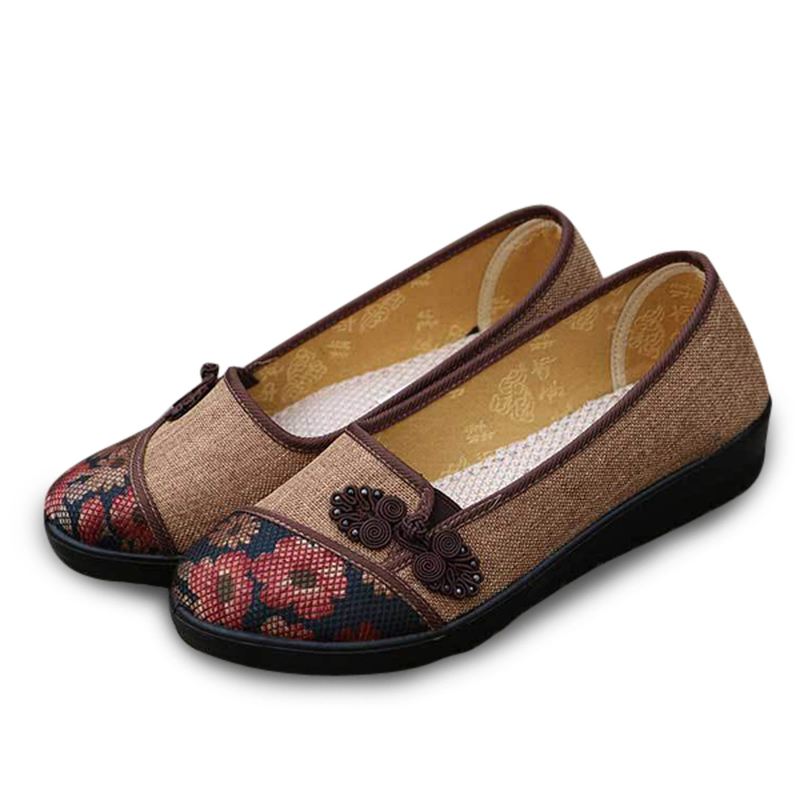 Kvinder Fritid Chic Sko Åndbar Slip-on Loafers Svedabsorberende Flats