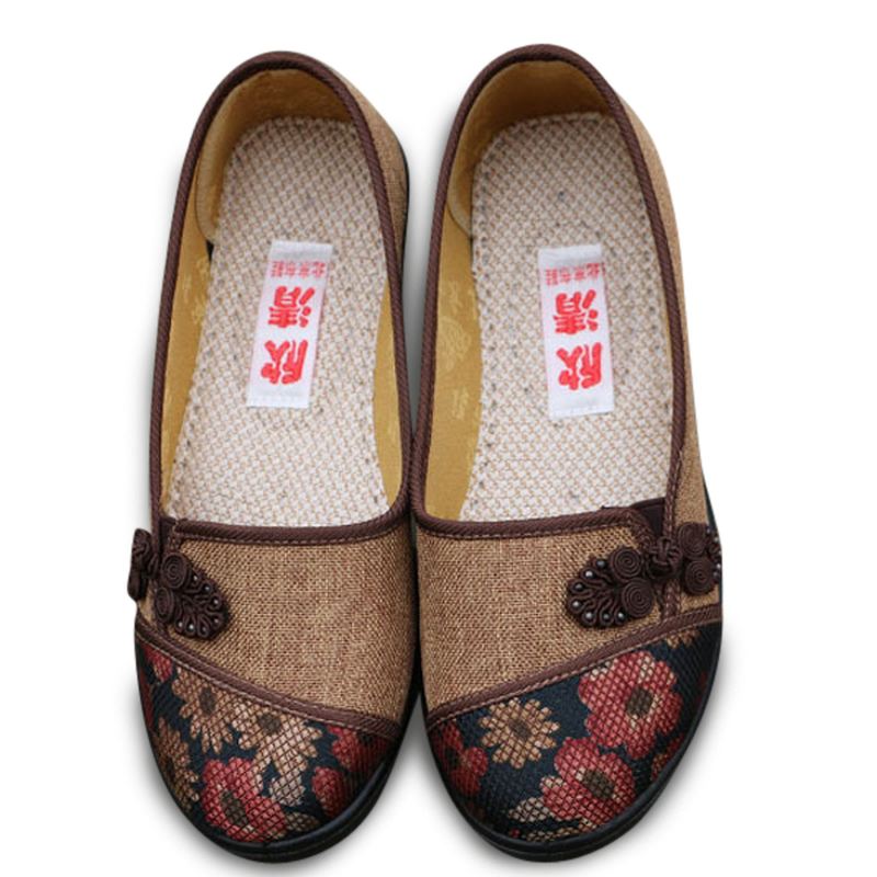 Kvinder Fritid Chic Sko Åndbar Slip-on Loafers Svedabsorberende Flats