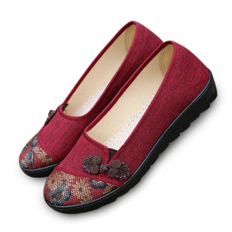 Kvinder Fritid Chic Sko Åndbar Slip-on Loafers Svedabsorberende Flats