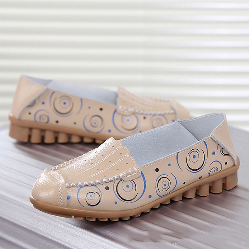 Kvinder Slip On Flat Loafers