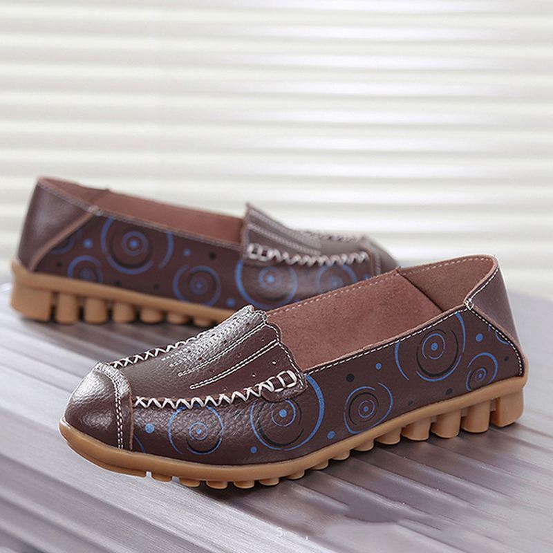 Kvinder Slip On Flat Loafers