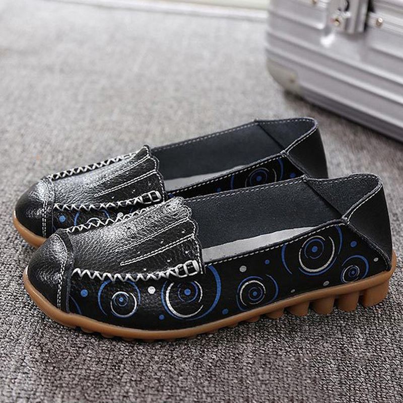 Kvinder Slip On Flat Loafers