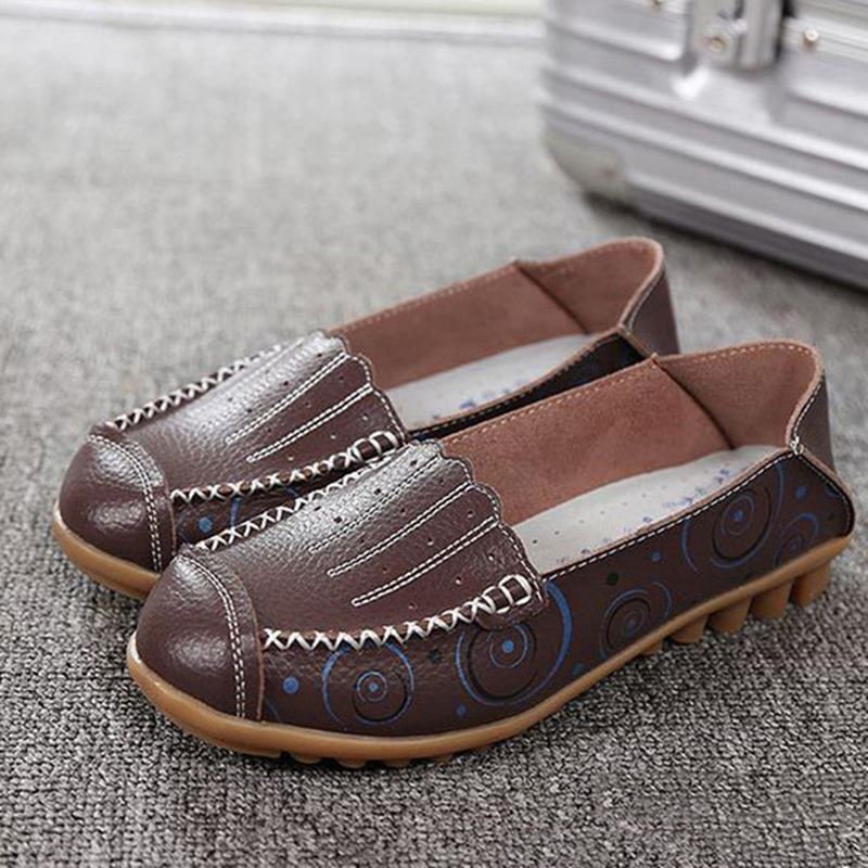 Kvinder Slip On Flat Loafers