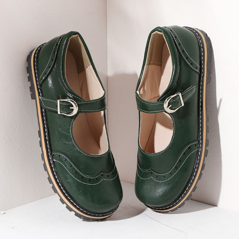 Kvinder Stor Størrelse Skridsikker Rund Tå Casual Spring Flats Loafers