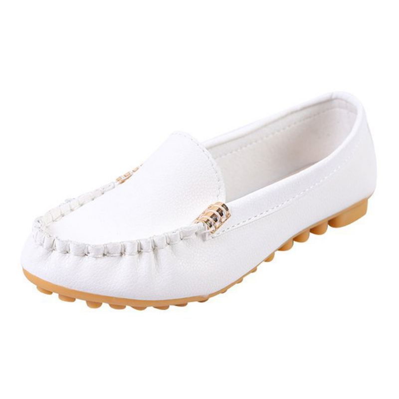 Kvinder Stricing Skridsikker Blød Sål Casual Slip On Loafers