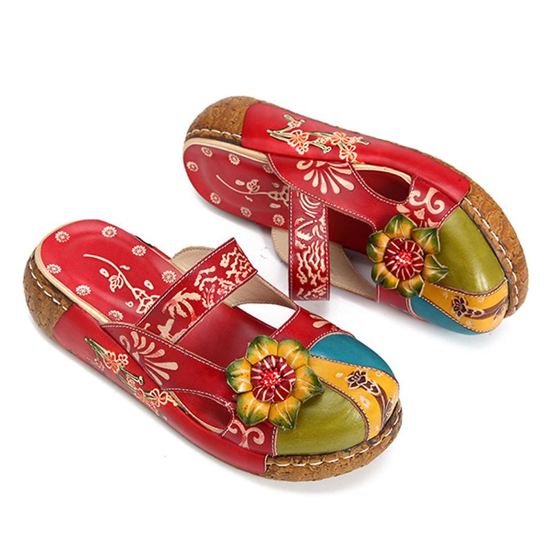 Læder Flats Loafers