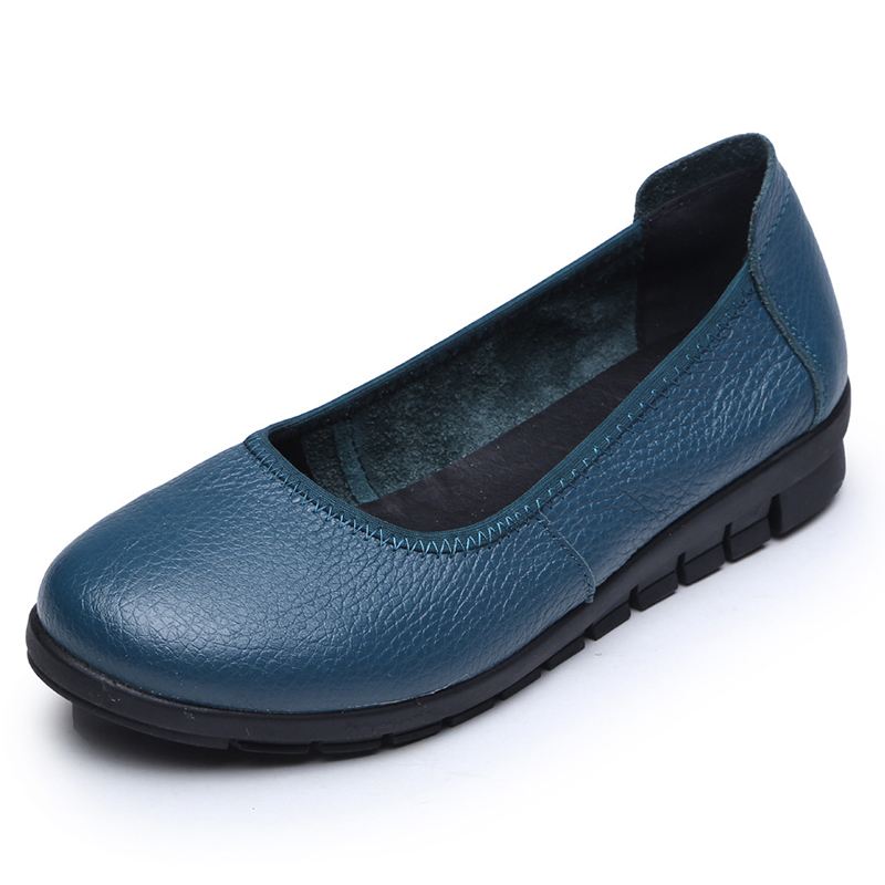 Pure Color Komfortable Soft Flats Sko