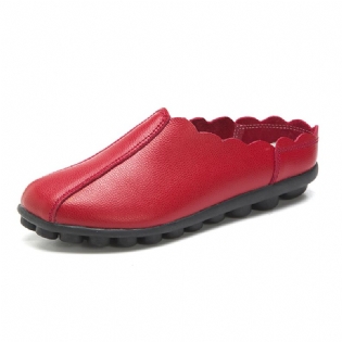 Us Størrelse 5-12 Kvinder Komfortable Slip On Laciness Flat Loafers