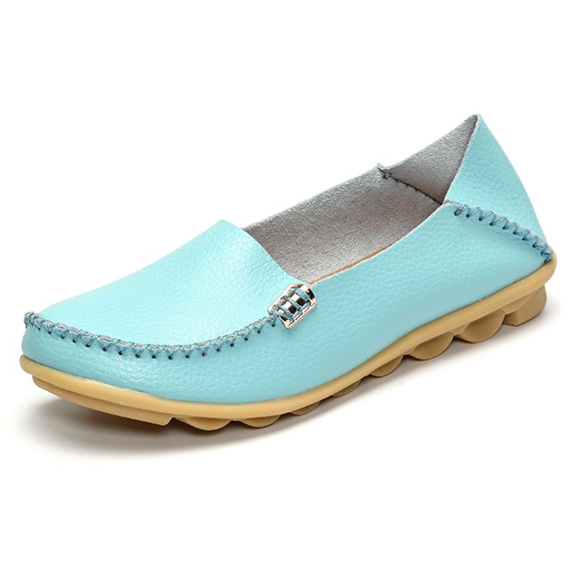 Us Størrelse 5-13 Kvinder Flade Sko Casual Komfortabel Udendørs Slip On Loafers